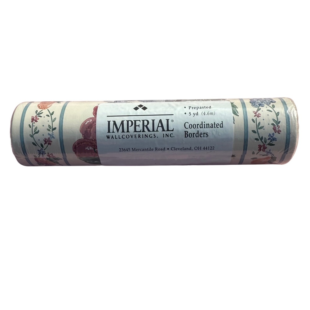 Imperial Wallpaper Border Pre-Pasted Coordinated Borders‎ 5 yd Roll